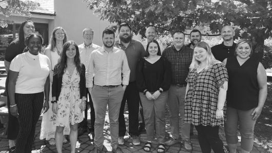 A group photo of a Student Recruitment Workshop