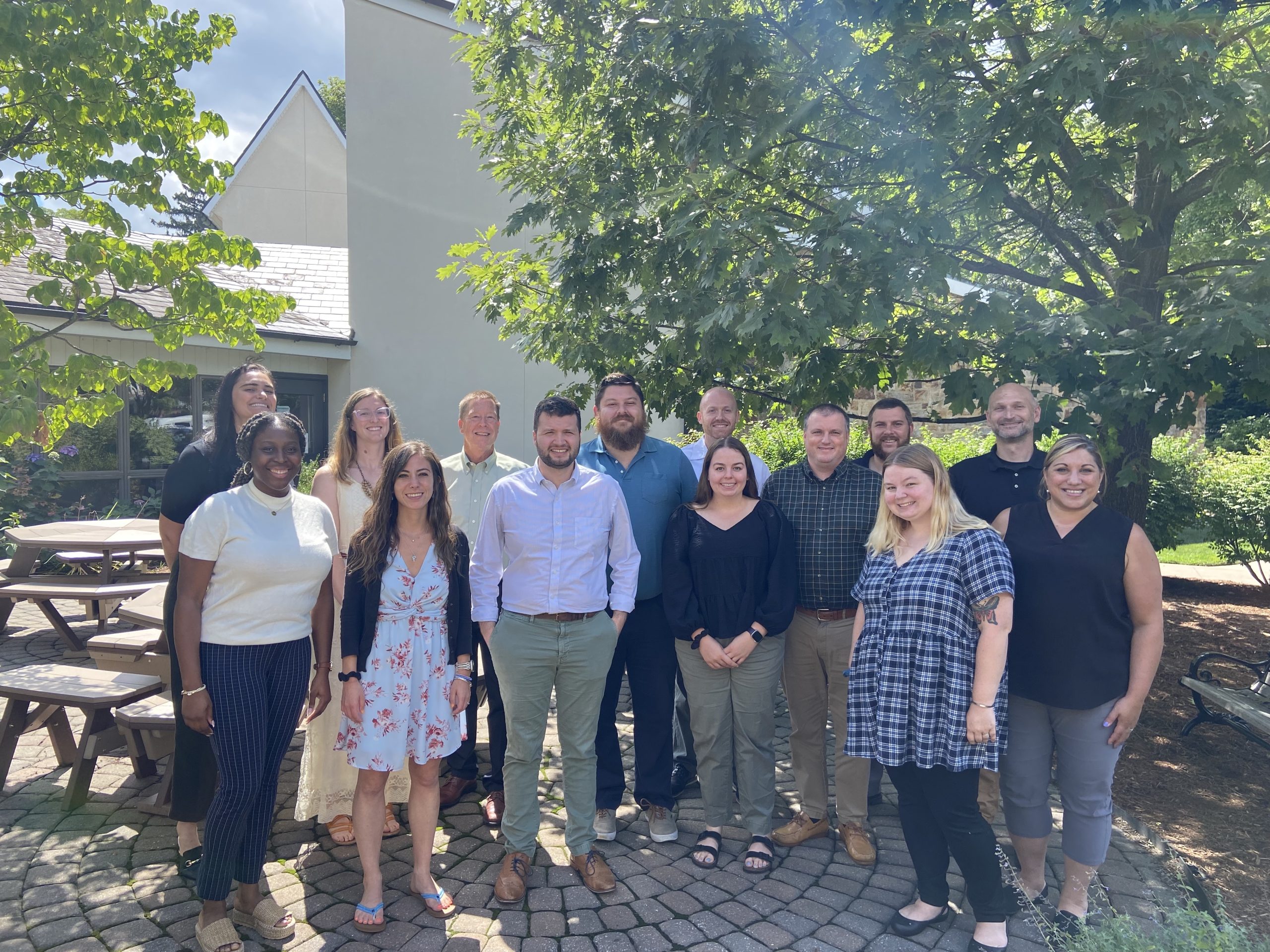 A group photo of a Student Recruitment Workshop
